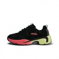 Ellesse INDUS GRADIENT SYNT AF Negro/Amarillo | Sneakers Mujer