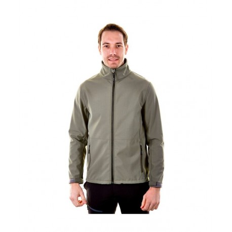 JOLUVI CHAQUETA SOFT-SHELL UKYO HOMBRE GRIS