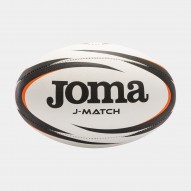 Joma Balón J-Match Blanco Negro Naranja | Unisex