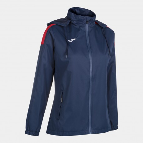 Joma Chubasquero Trivor Marino Rojo | Mujer