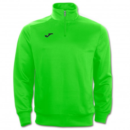 Joma Sudadera Faraon Verde Fluor Media Cremallera | Hombre