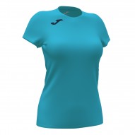 Joma Camiseta Manga Corta Record Ii Turquesa Flúor | Mujer
