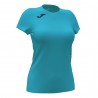 Joma Camiseta Manga Corta Record Ii Turquesa Flúor | Mujer