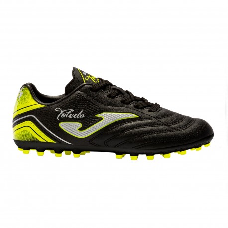 Joma TOLEDO JR 2201 NEGRO ARTIFICIAL GRASS| Bota Futbol Junior
