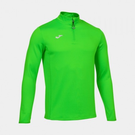Joma RUNNING NIGHT SWEATSHIRT FLUOR GREEN | Hombre  |  Ref.: 102241.020