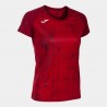 Joma ELITE IX SHORT SLEEVE T-SHIRT RED | Mujer |  Ref.: 901647.600