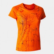 Joma ELITE IX SHORT SLEEVE T-SHIRT ORANGE | Mujer |  Ref.: 901647.886