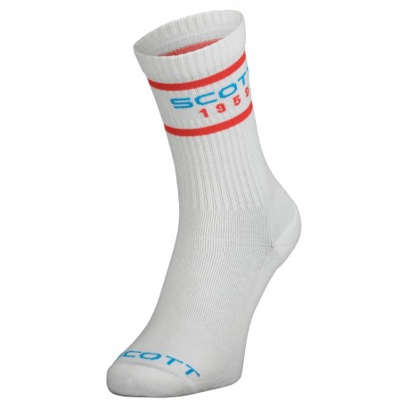 SCOTT Calcetin Retro casual Blanco| Unisex