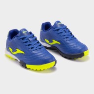 Joma TOLEDO JR 2404 Turf AZUL AMARILLO| Bota Turf Junior