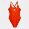 Joma Bañador SHARK Naranja | Mujer