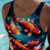 TURBO . ANCHO KOI-RIVER | Bañador Sra