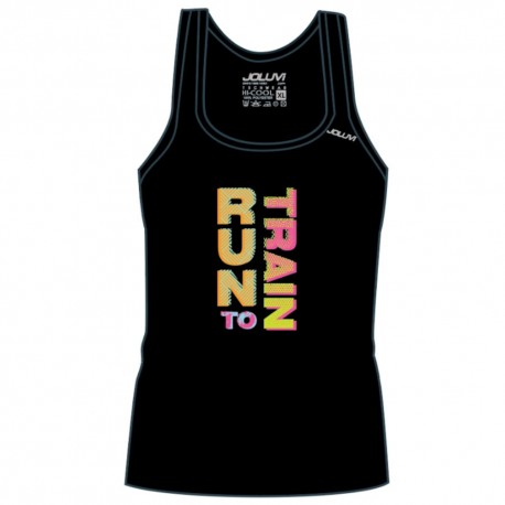 Joluvi RUN Negro | Camiseta Hombre