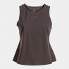 Joma Camiseta RESORT LESS SHIRT  Brown . Mujer