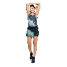 FALDA OULETTES - GRIS | Oferta ahora