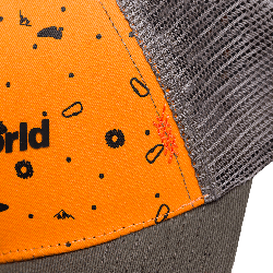 Gorra Cabris - Naranja/Gris | Oferta ahora