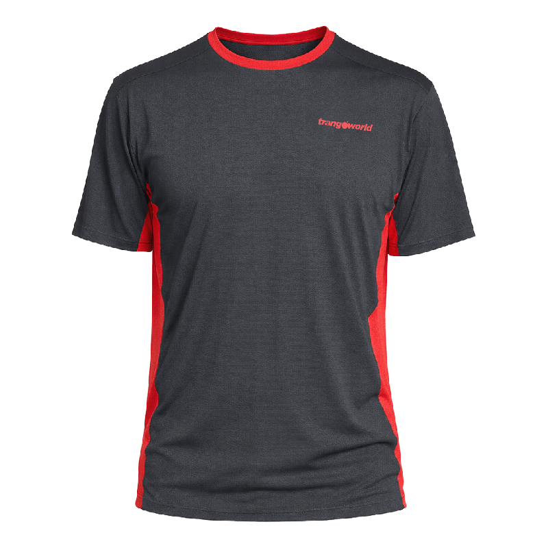 Camiseta Ritsem - Antracita/Rojo | Oferta ahora