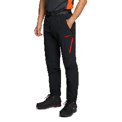 Pantalón Largo Limoux - Negro/Rojo | Oferta ahora