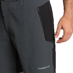 Pantalón Corto Hornavan Df - Antracita/Negro | Oferta ahora