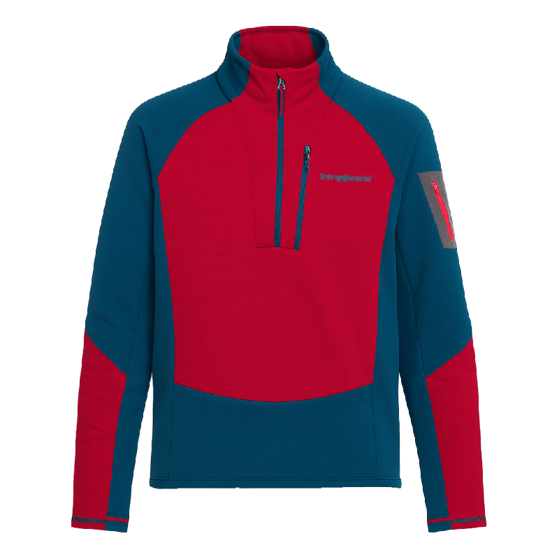 Pullover Monch - Rojo/Azul | Oferta ahora