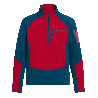 Pullover Monch - Rojo/Azul | Oferta ahora