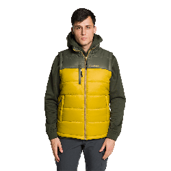 Chaleco Warren - Mostaza/Verde Oscuro | Oferta ahora