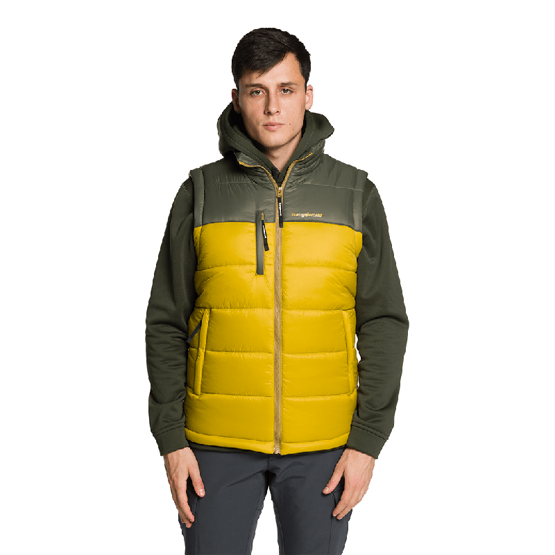 Chaleco Warren - Mostaza/Verde Oscuro | Oferta ahora