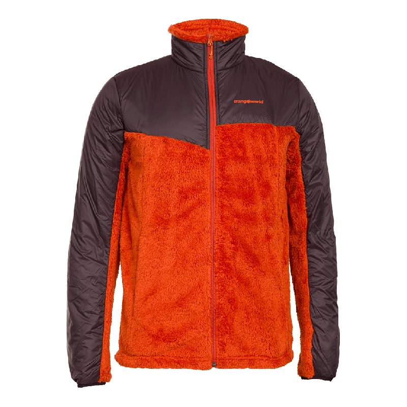 Chaqueta Balzar - Naranja/Marron Oscuro | Oferta ahora