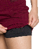 Falda Nantes Sf - Burdeos | Oferta ahora
