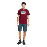 Camiseta Mackay - Burdeos | Oferta ahora