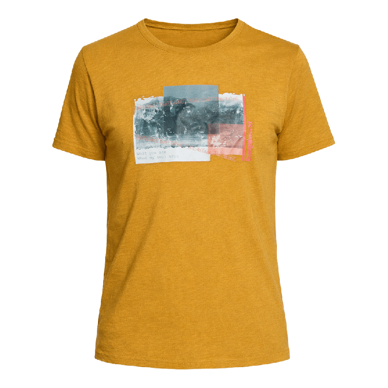 Camiseta Mackay - Mostaza | Oferta ahora
