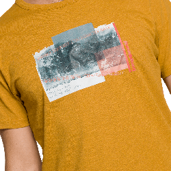 Camiseta Mackay - Mostaza | Oferta ahora