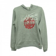 LEVI'S SUDADERA CAPUCHA SAN FRANCISCO SWEAT CAP LS NIÑO GRIS