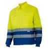 VELILLA CAZADORA AV BICOLOR SUP AMARILLA/AZUL