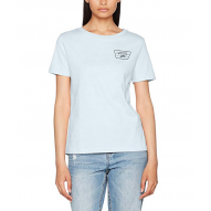 Vans WM Full Patch Crew - Camiseta mujer azul
