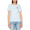 Vans WM Full Patch Crew - Camiseta mujer azul