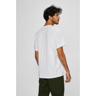 Converse Camiseta Star Fill Chevron Tee blanco