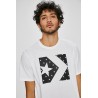 Converse Camiseta Star Fill Chevron Tee blanco