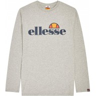 Ellesse SL GRAZIE LS T-SHIRT Gris Claro | Camiseta Hombre
